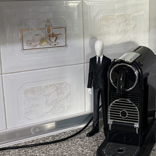 Slenderman figure 3D printed