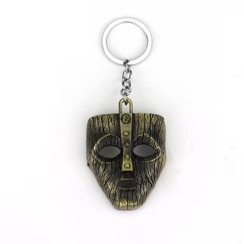Metal Mask Keychain new fashion gift keyring