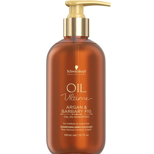 Schwarzkopf Professional Oil Ultime Argan & Barbary Fig Oil-In-Shampoo 300 ml new