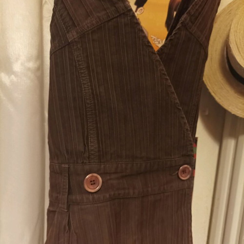 Helmi dress with straps brown, size Medium, like new