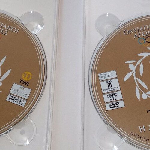 Golden Moments of the Olympic Games DVD μεταχειρισμένο, συλλογή 4 δίσκων