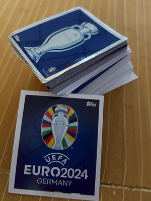 Euro 2024 Topps 240 Stickers Collection