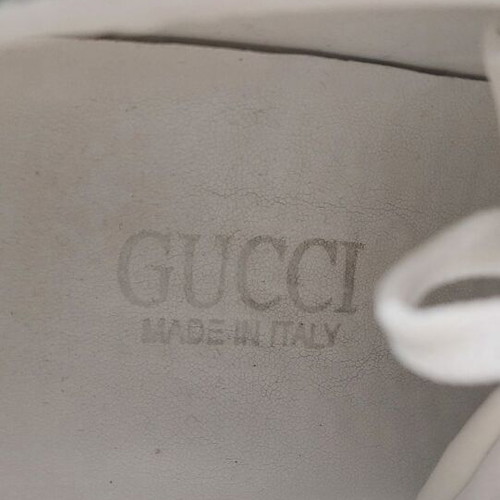 Gucci women’s vintage sneakers white, like new, size 39