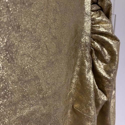 Zara gold blouse like new, size S
