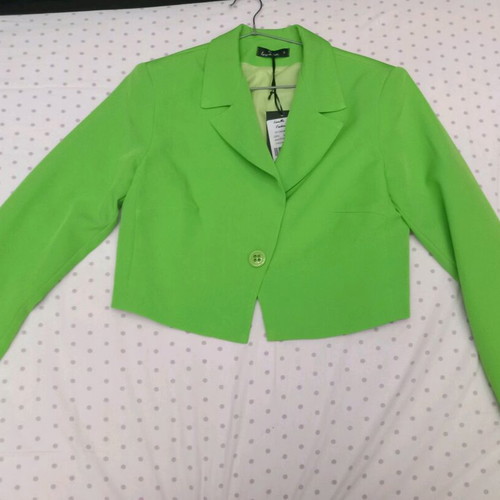 Short jacket new, size S, green