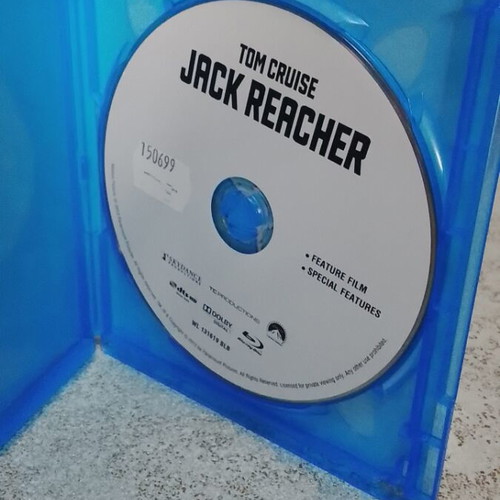 Jack Reacher Blu-Ray with Greek subtitles