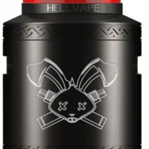 Hellvape Dead Rabbit V2 RDA used, black steel