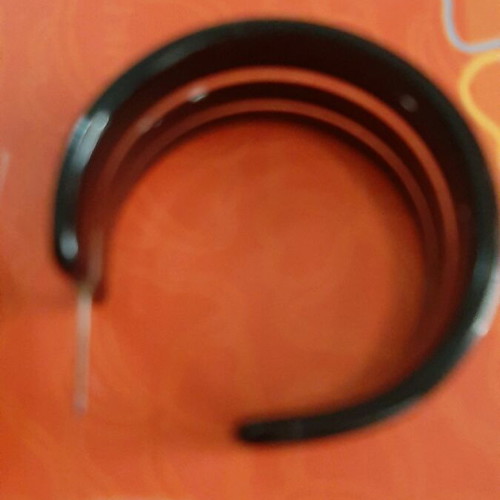 80's plastic earrings like new