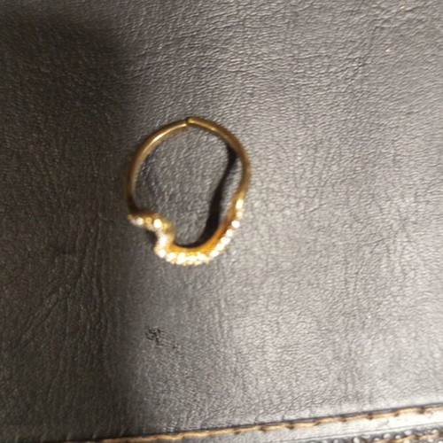 Women's gold-tone ring