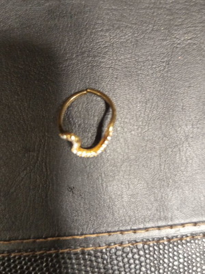 Women's gold-tone ring