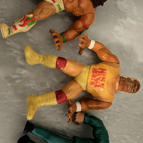 WWF vintage 90s figures set of 3 used