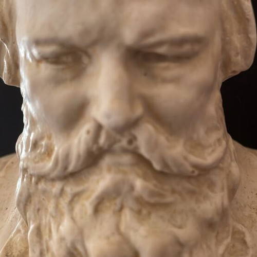 Bust of Johann Brahms 1920 like new, handmade