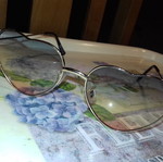 Glasses new, pack of 3, multicolored