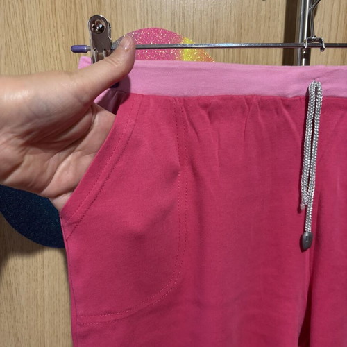 Cotton sleepwear set like new, pink, size M