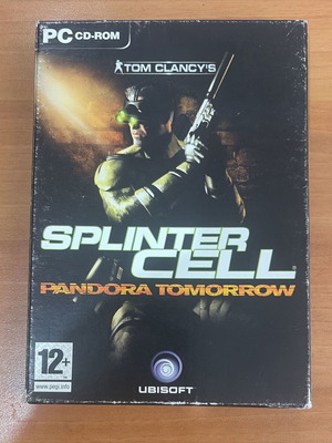 Tom Clancy's Splinter Cell Pandora Tomorrow PC CD-ROM slipcase edition like new