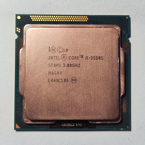 Intel Core i5 3550s 3.00 GHz socket 1155 processor used