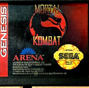 Sega Mega Drive Mortal Kombat Αυθεντικό