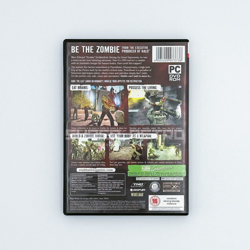 Stubbs the Zombie in Rebel Without a Pulse PC game very good condition complete