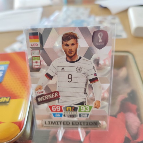 FIFA World Cup Qatar 22 Panini limited sticker pack 2 Germany cards