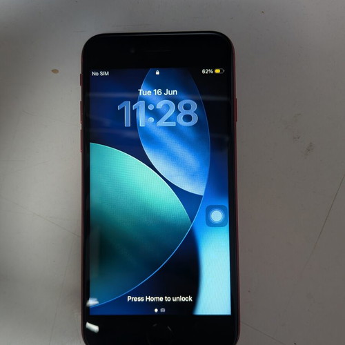 iPhone SE 2020 used, broken back, no SIM tray, no touch ID, no home button
