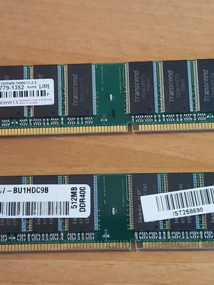 2 512MB DDR400 ПАМЕТ
