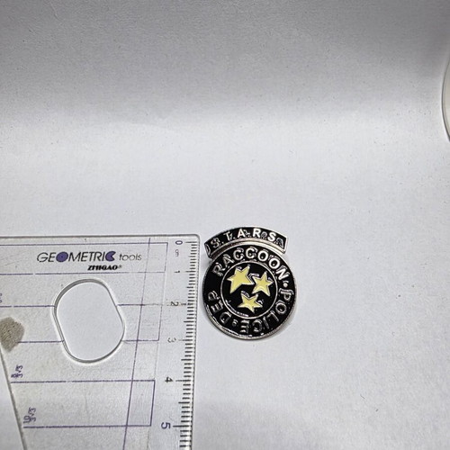 Metal S.T.A.R.S. Raccoon Police Dept enamel pin Resident Evil new