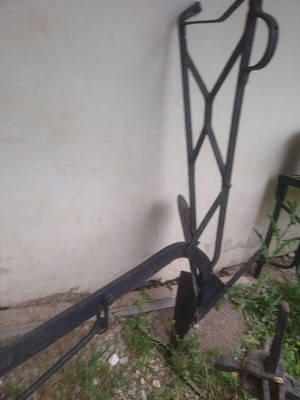 Plow used, needs painting