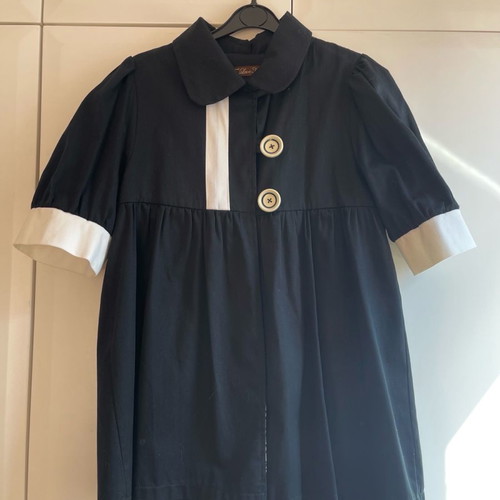 Vintage black and white jacket used, size S/M
