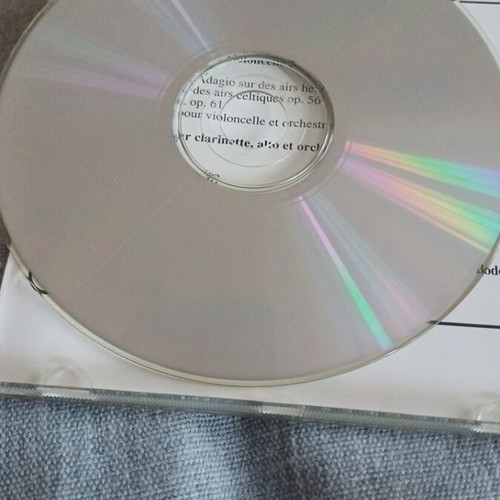 Max Bruch CD works for cello and orchestra used, classical music