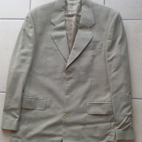Gruppo Bizzaro Italian shirt like new, beige, size L