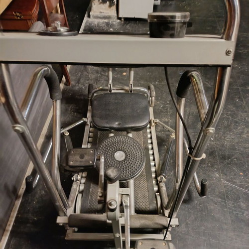 Fitness multi-gym treadmill-rowing machine used