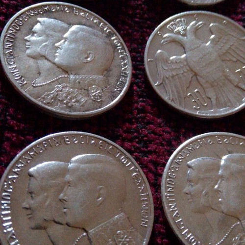 Silver coins like new, set of 6