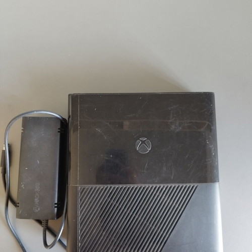 Xbox 360 E used console with power cable, disc tray issue