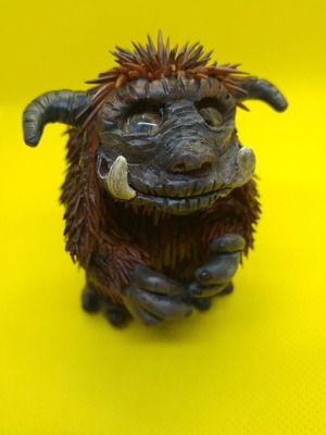 Ludo figure new handmade polymer clay