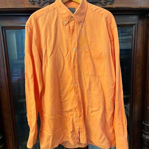 Maneti long-sleeve shirt large like new, orange