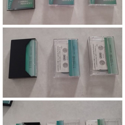 Cambridge Proficiency C2 Book and Audio Cassette Set new, 8 pieces