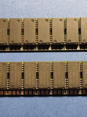 Siemens HYM94500S-70 4 MB 30-pin Simm 9-Chip 70 ns used