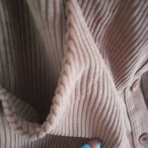 Midi corduroy skirt brown new, size M