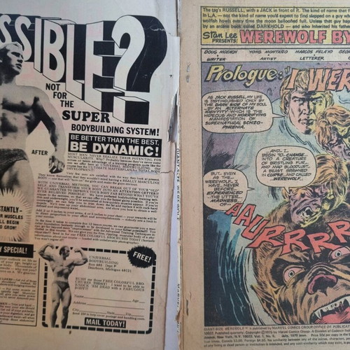 Giant-Size Werewolf #5 1975 Marvel Comics used