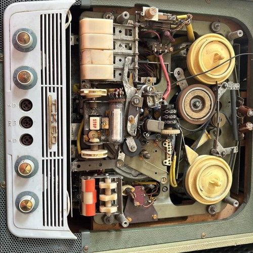 Grundig Tonbandkoffer TK 60 vintage reel-to-reel tape recorder used