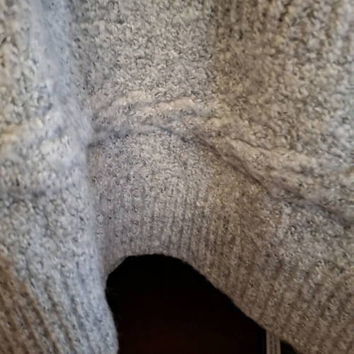 Roxy gray turtleneck pullover like new size M
