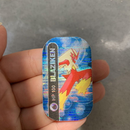 Pokemon Metal Tags 2014 Blaziken used