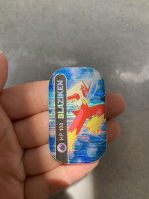 Pokemon Metal Tags 2014 Blaziken used