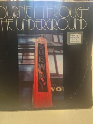Journey Through The Underground 2LP used, garage house compilation 1994