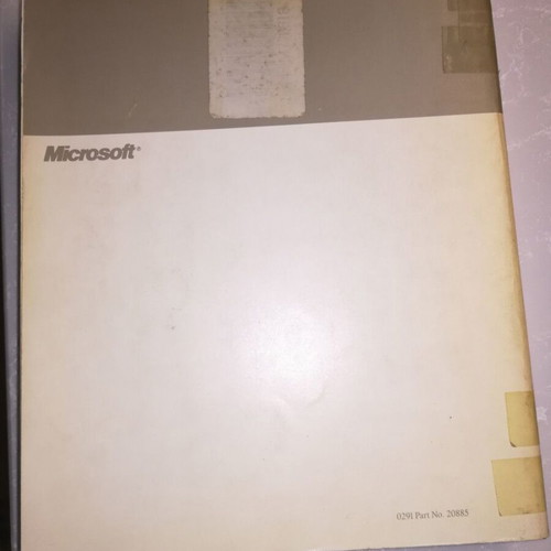 Microsoft MS-DOS Operating System version 5.0 User's Guide and Reference used