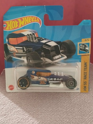 Hot Wheels 2023 Mainline E Case HW 55 Race Team Mod Rod Treasure Hunt like new, sealed