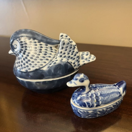 Mother and Child Ducks Boxes like new