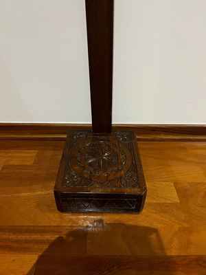 Wooden carved wall mount like new