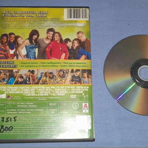 Bring It On Fight to the Finish DVD used, comedy with subtitles