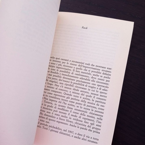L'Improvvisazione Derek Bailey book used, Italian
